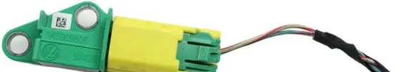 Airbag deployment crash/impact sensor