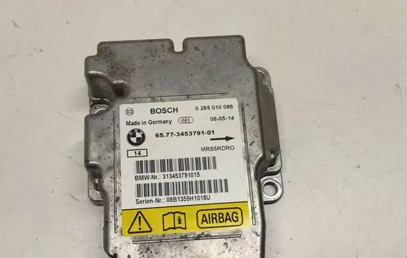 BMW X3 E83 Airbag control unit/module 65773453791 0285010086 313453791015