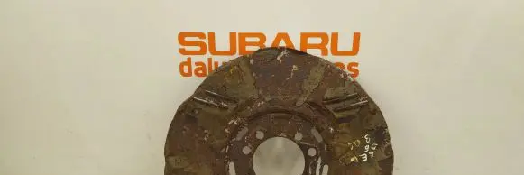 Subaru Legacy Front brake disc dust cover plate 
