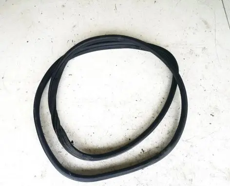 Rubber seal rear door