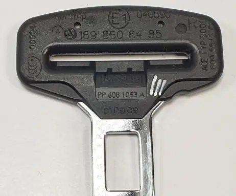 Mercedes-Benz A W169 Roof seat belt 1698608485