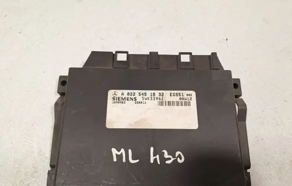 Mercedes-Benz ML W163 Gearbox control unit/module 5WK33962 A0225451832