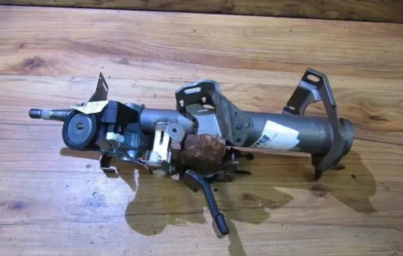Steering wheel axle