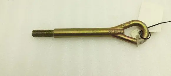 Towing hook eye