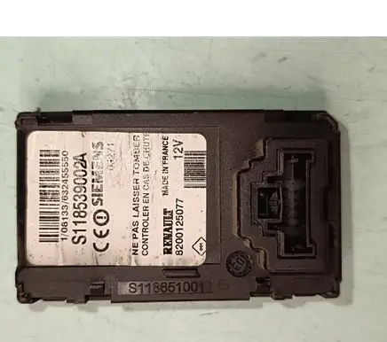 Renault Scenic II - Grand scenic II Ignition key card reader S118539002a 8200125077