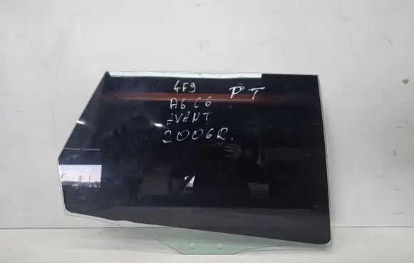 Audi A6 S6 C6 4F Sliding door window/glass 4F9