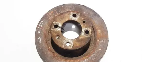 Citroen C5 Rear brake disc neventiliuojamas
