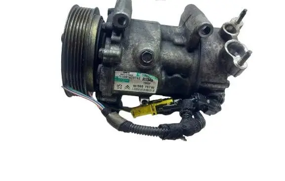 Peugeot 207 Air conditioning (A/C) compressor (pump) 9659875780