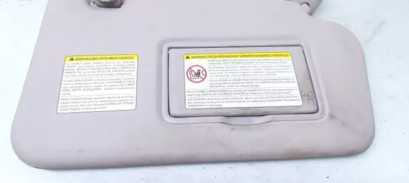 Nissan Juke I F15 Sun visor