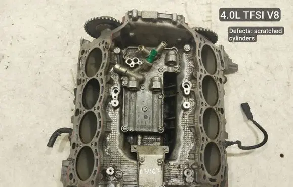 Audi A8 S8 D4 4H Engine block CTG