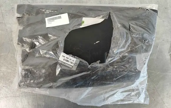 Renault Trafic II (X83) Rear bumper underbody cover/under tray 8200066884