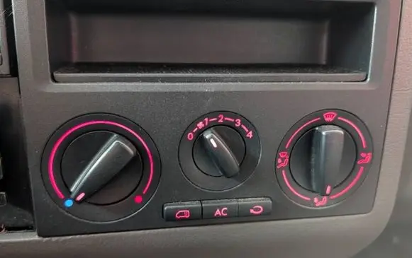 Volkswagen Transporter - Caravelle T4 Air conditioning/heating control unit