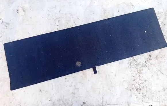 Toyota Avensis T250 Trunk/boot mat liner 5840105020