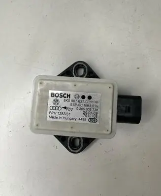Audi A4 S4 B8 8K ESP acceleration yaw rate sensor 8K0907637C 7012708 0265005738