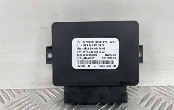 Mercedes-Benz GL X166 Hand brake control module A2469003014 A2469017905 A2469021002