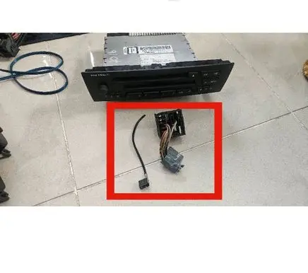 BMW 1 E81 E87 Sound system wiring loom 1241766 6927674
