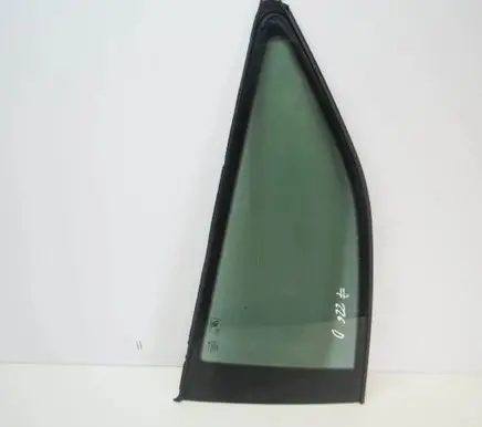 Rear vent window glass