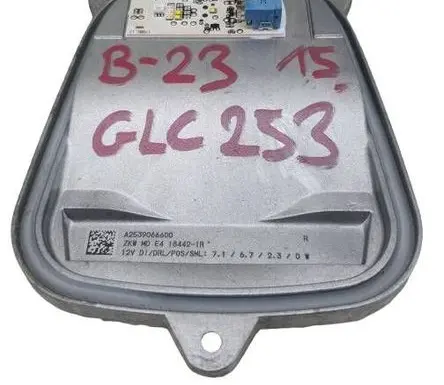 Mercedes-Benz GLC X253 C253 LED ballast control module A2539066600
