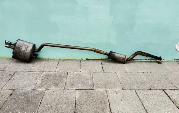 BMW 5 E60 E61 Muffler/silencer 7798512 21007 2130708