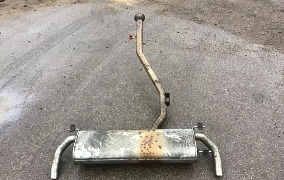 Land Rover Evoque I Muffler/silencer 