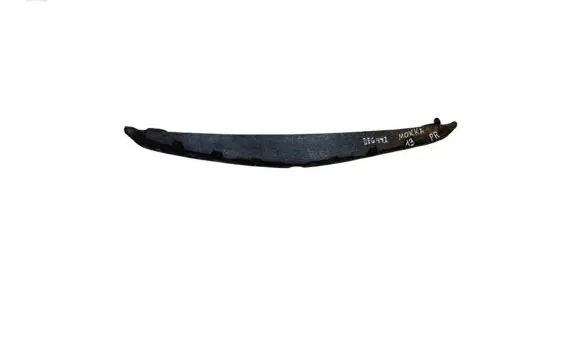 Front bumper foam support bar