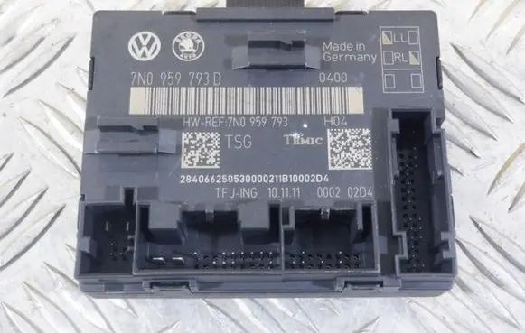 Volkswagen Sharan Door control unit/module 7N0959793D