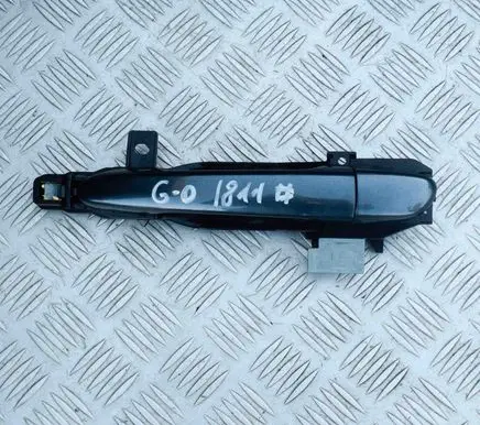 Rear door exterior handle