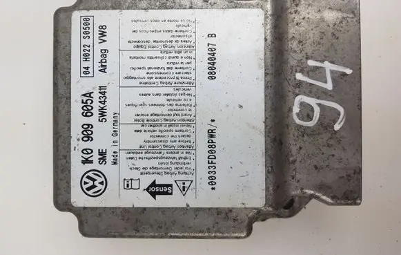 Volkswagen Golf Plus Airbag control unit/module 1K0909605A 5WK43411
