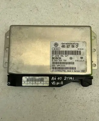 Audi A6 S6 C5 4B Gearbox control unit/module 4B0927156CF 0260002702 001189C3131