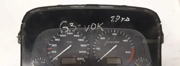 Volkswagen Golf III Speedometer (instrument cluster) 1H6919033BD