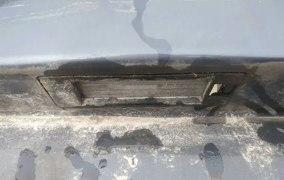 Opel Astra H Number plate light