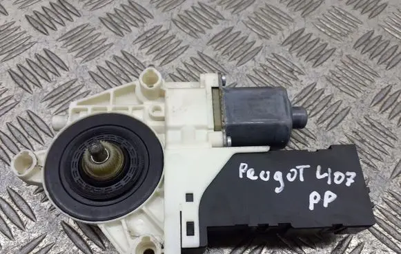 Peugeot 407 Vent window/glass motor 9663036580