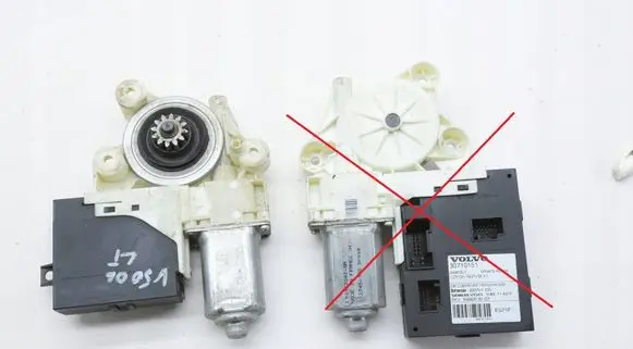 Volvo S40 Rear door window regulator motor 30724755