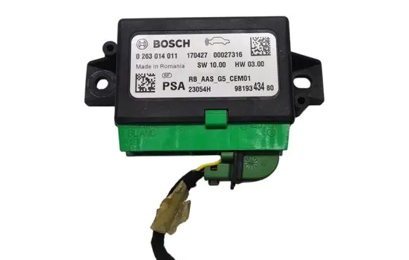 Peugeot Partner Climate control unit 9819343480