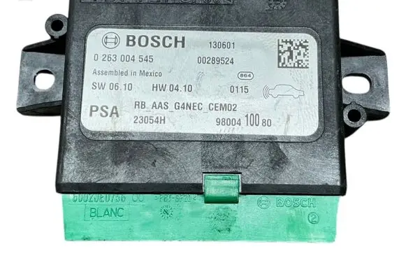 Peugeot 508 Parking PDC control unit/module 0263004545 9800410080 00289524