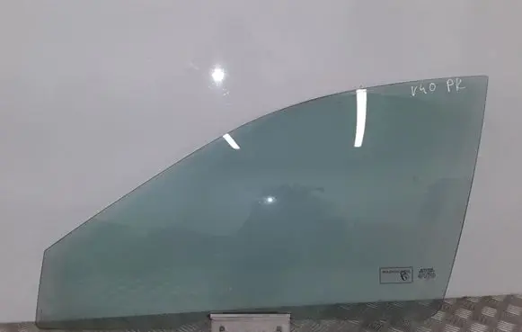 Volvo S40, V40 Front door window glass four-door 43R00022 DOT32M44AS2