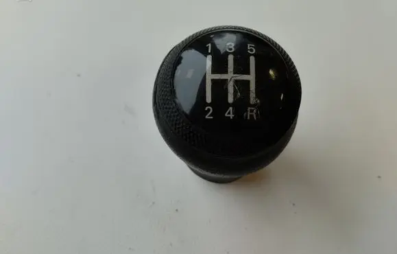 Gear lever shifter trim leather/knob