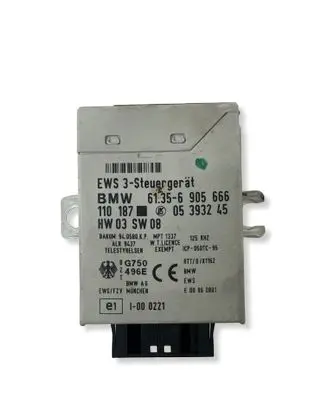 BMW 5 E39 Immobilizer control unit/module 61356905666 05393245 110187