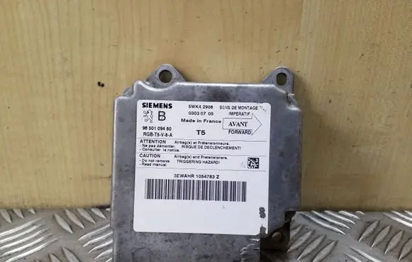 Peugeot 307 Airbag control unit/module 9650109480 5WK2908