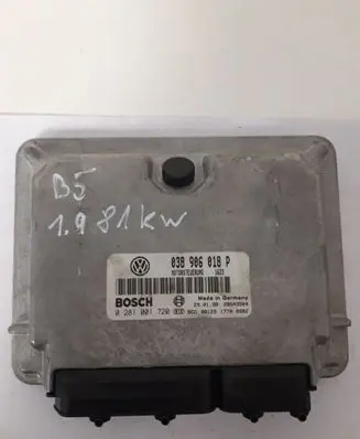 Volkswagen PASSAT B5.5 Engine control unit/module 038906018P 0281001720