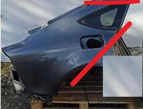 Audi A7 S7 4K8 Rear quarter panel 