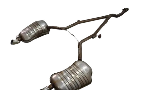 Audi A6 S6 C6 4F Muffler/silencer 4E0253611R 4E0253612E