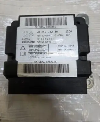 Opel Crossland X Airbag control unit/module 9825276280