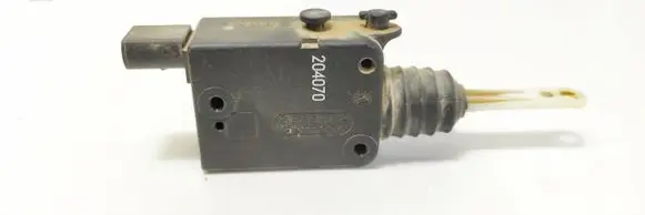 Fuel tank cap lock motor