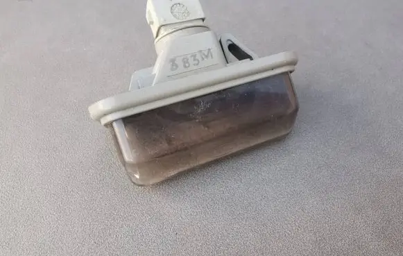Toyota Avensis T250 Number plate light M07M 383M