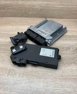 BMW 3 E90 E91 Engine ECU kit and lock set 7811151 9147222