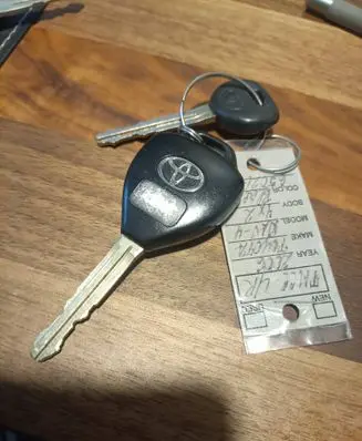 Toyota RAV 4 (XA30) Ignition key/card 80700
