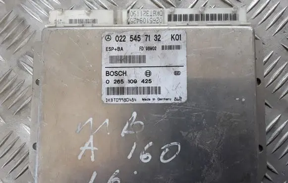 Mercedes-Benz A W168 ABS control unit/module 0225457132 0265109425 FD98MO2