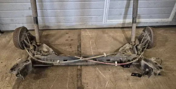 Renault Captur Rear axle beam 004922000203 1548P AQ6