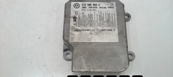 Skoda Roomster (5J) Airbag control unit/module 1C0909605K